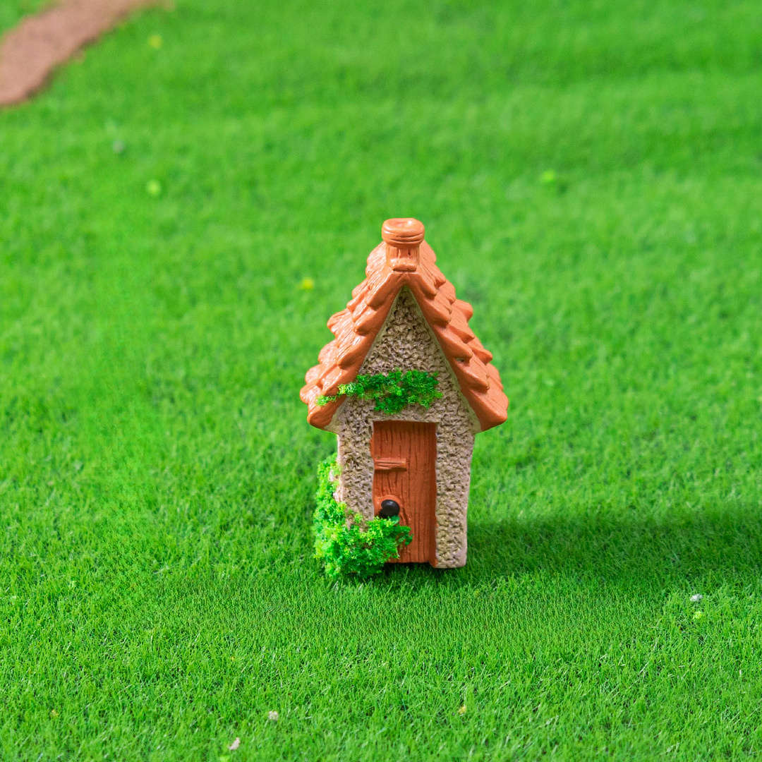 Type Resin Stump Fairy Garden Deco Chair