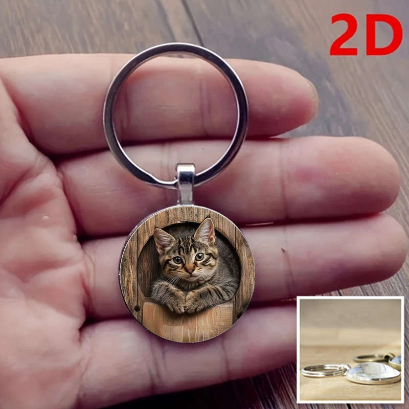 Keychain Ornament Color Silvery
