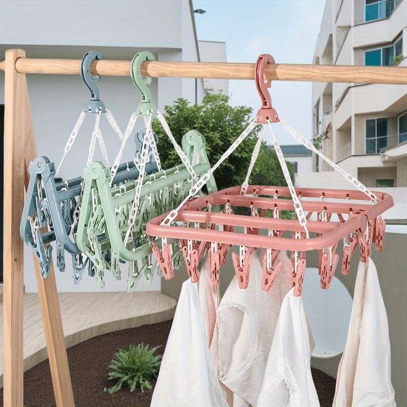 Clothes Rack Random Color 2Pcs