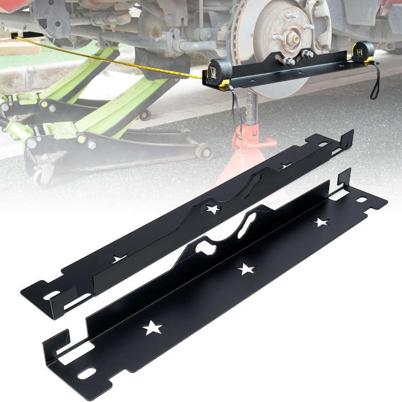 2-Piece High-Quality Iron Wheel Alignment Tool Board