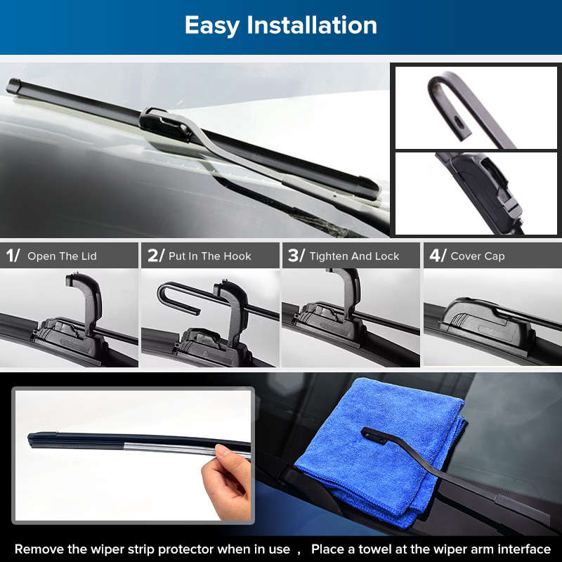Windshield Wipers Material Natural Rubber