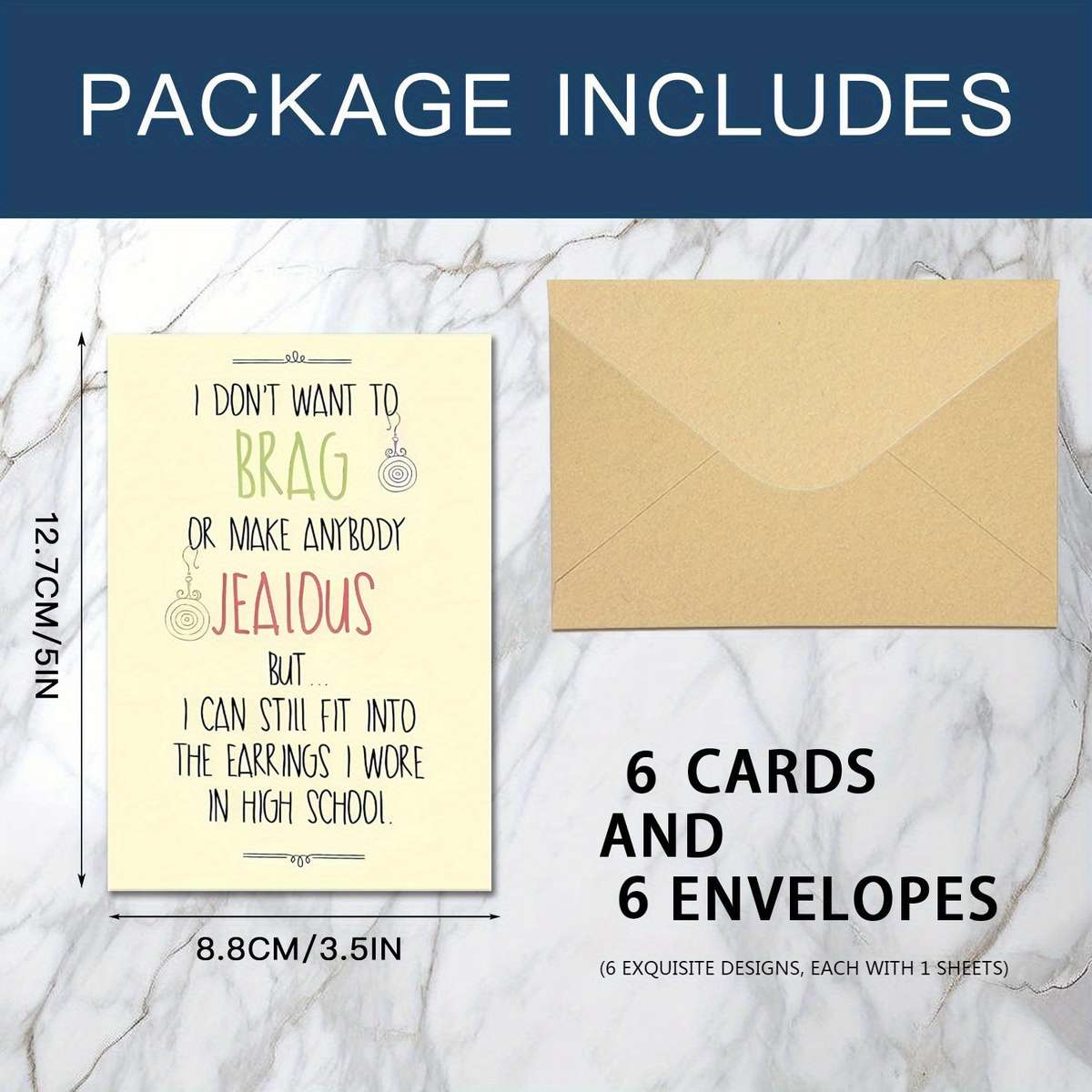 Greeting Cards Quantity 12 Pieces