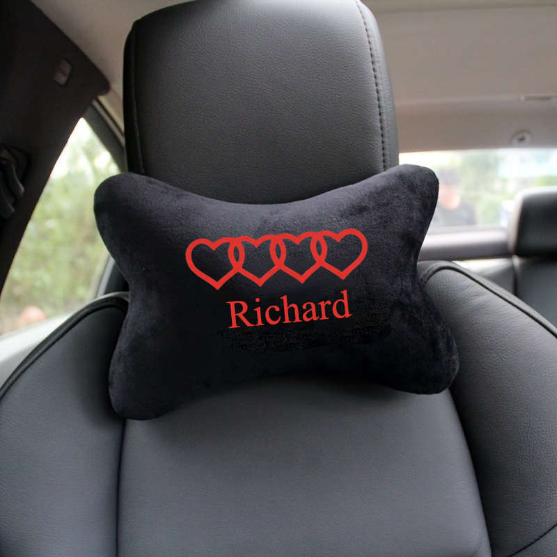 Car Seat Cushion Love Style Font 5