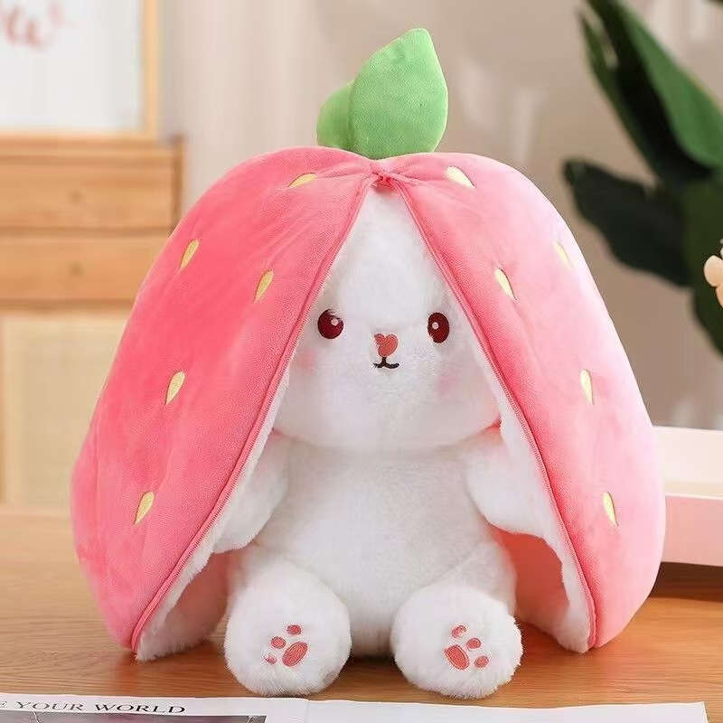 Plush Toys Color Strawberry Rabbit
