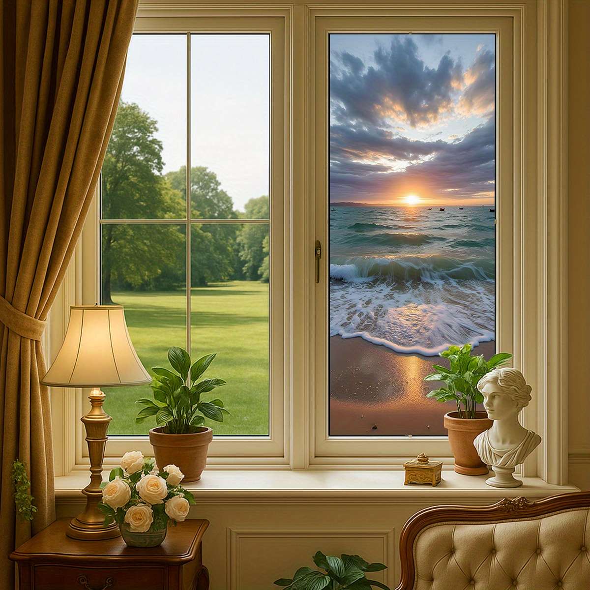 Window Stickers Size 45X100Cm17.7X39.3Inch