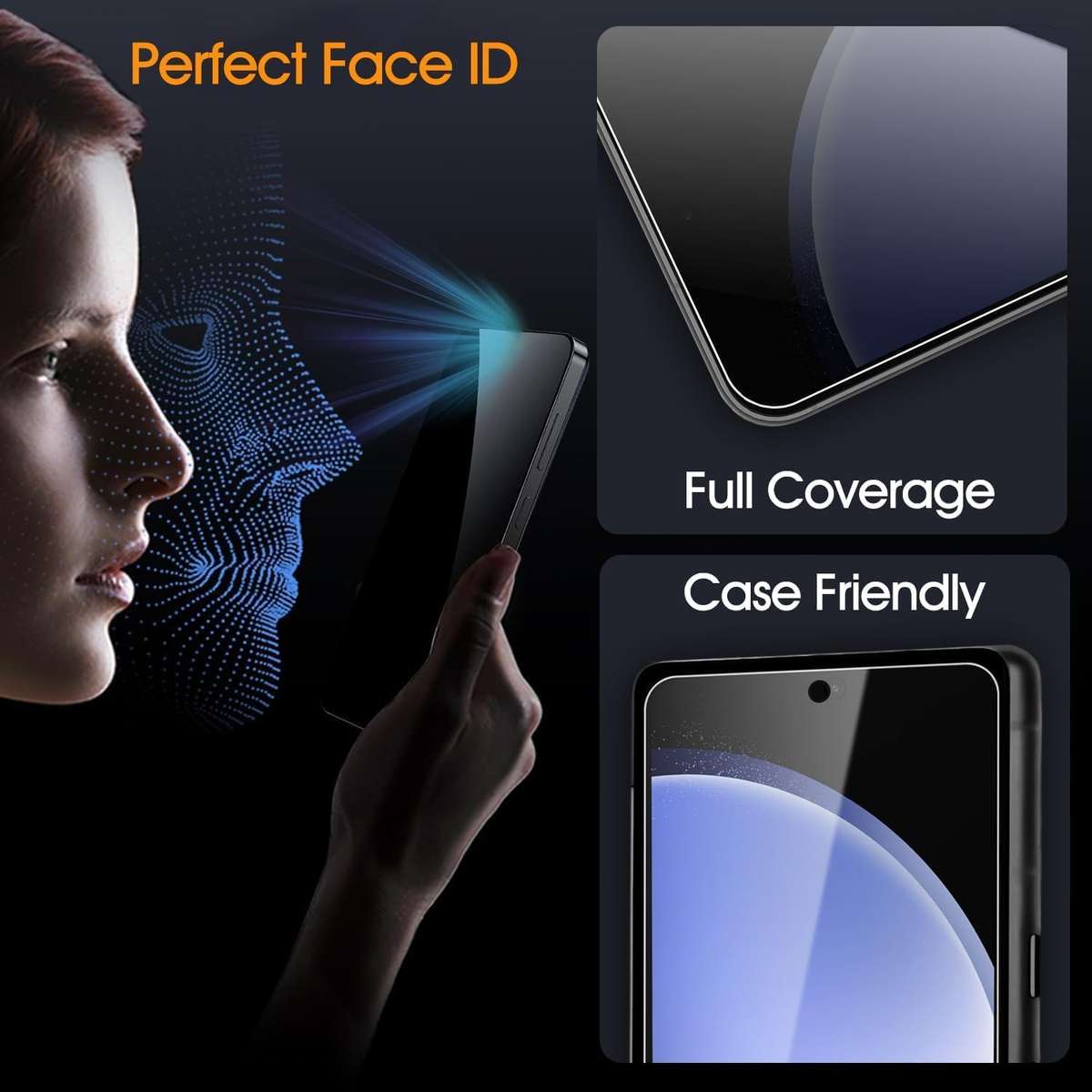 Screen Protector Compatible Model Galaxy S25 Fe Quantity 2Pcs