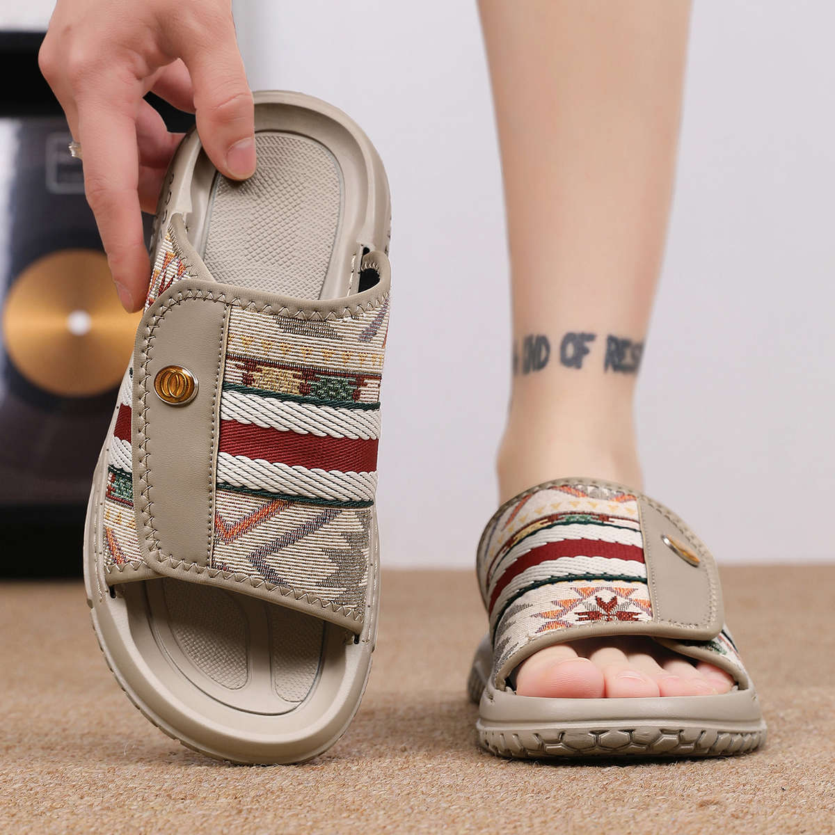 Sandals Color Black Size Uk 5.5