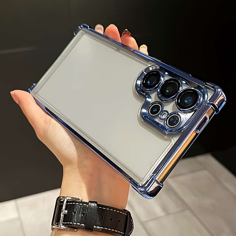 Phone Case Silvery Compatible Model Galaxy S24