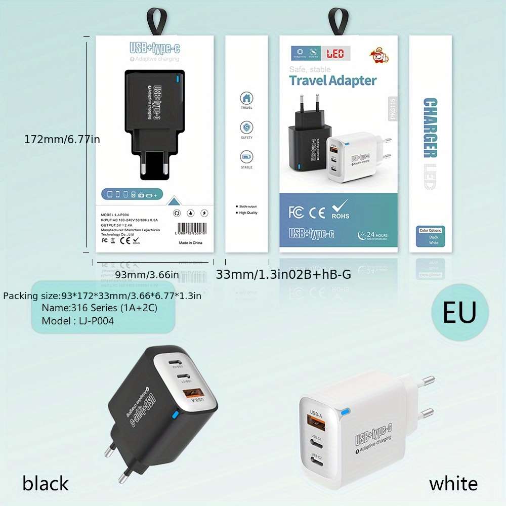Charger Color White