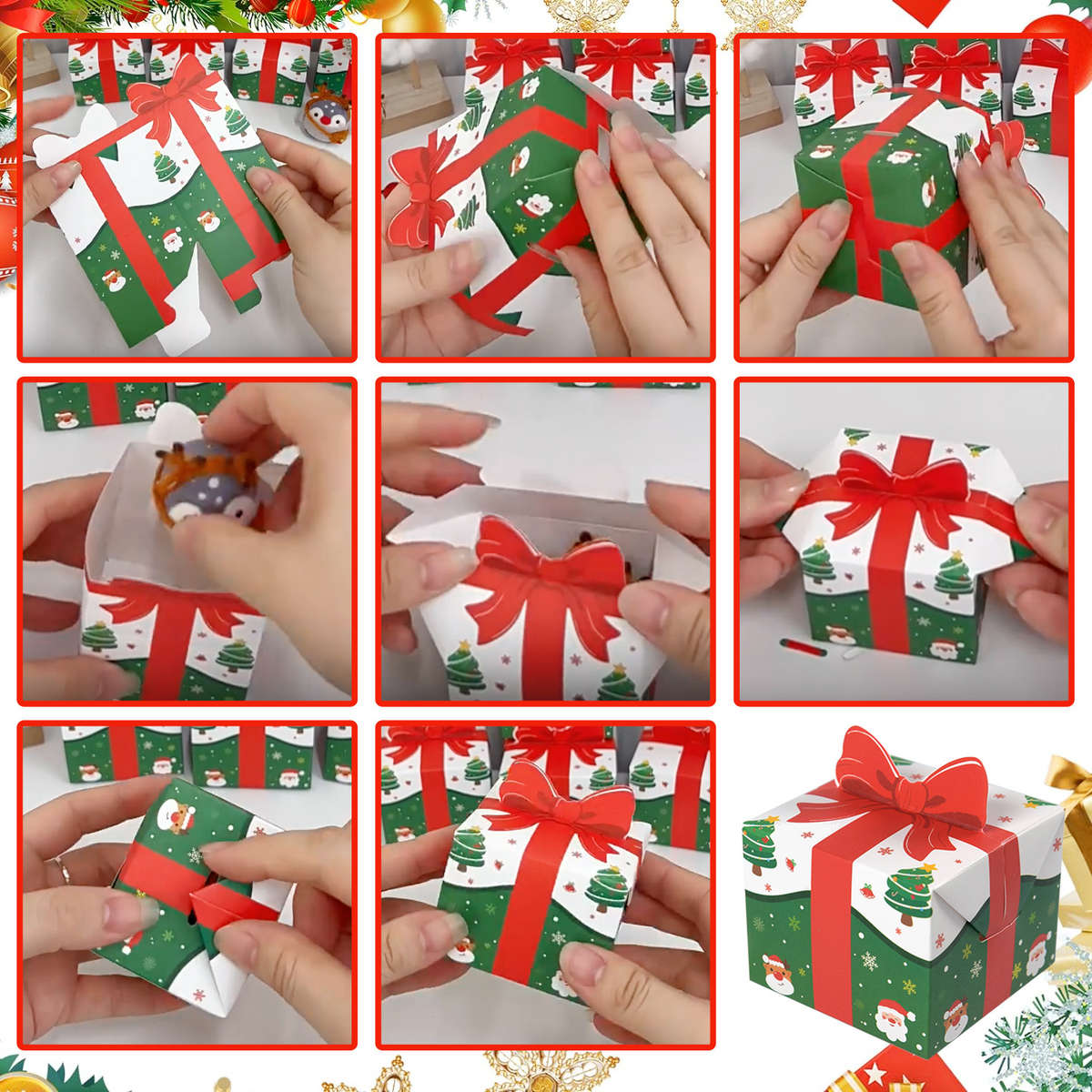 Christmas Gift Boxes Quantity 20Pcs