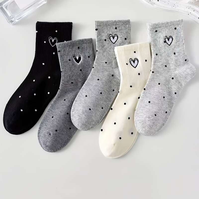 Women S Socks Color Mixed Colors Quantity 5Pairs
