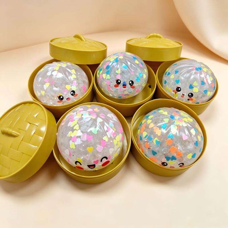 Squeezable Toys Style 2Pcssteamed Bun Steamer Basket Items Random Color Style