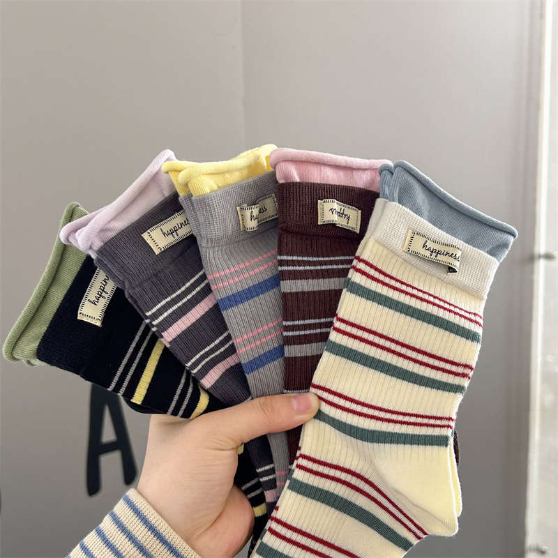 Women S Socks Color Mixed Color5 Pairs Size Asian Onesize