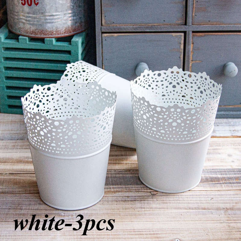 Flowerpot Color White Quantity3Pcs
