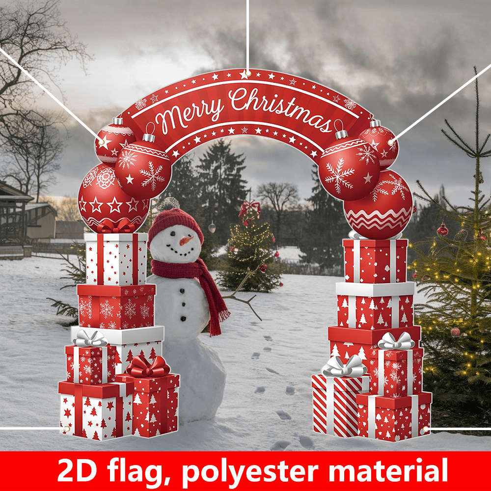 Christmas Decorations Material Polyester Size 200Cmx200Cm