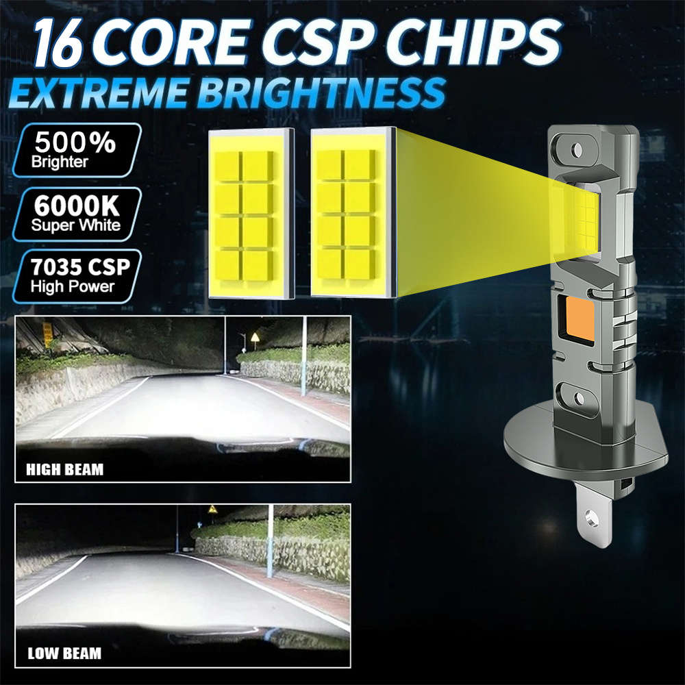 Car Lights Color 2Pcs H1