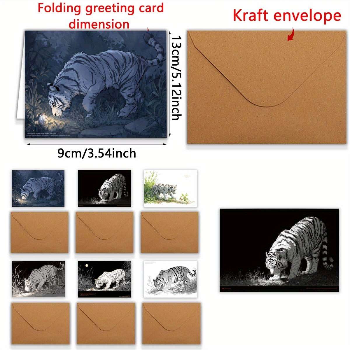 Greeting Cards Quantity 6Pcs