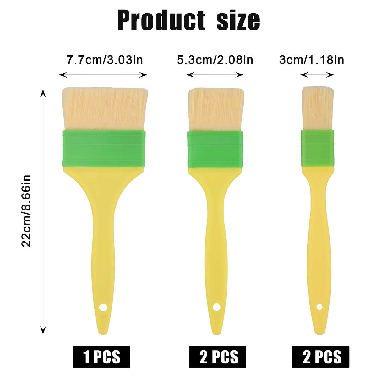Baking Brush Quantity 5Pcs
