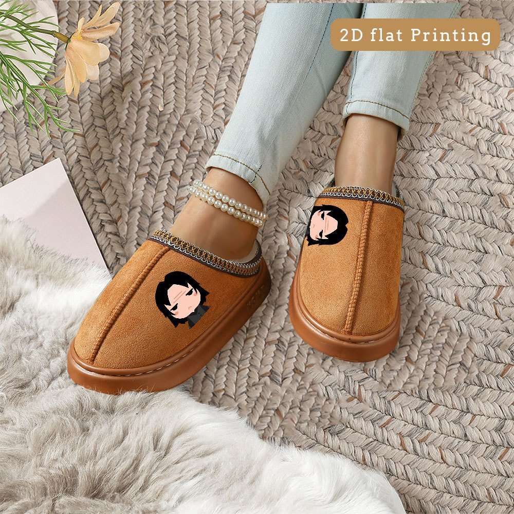 Cotton Slippers Color Grey Sizeuk 7