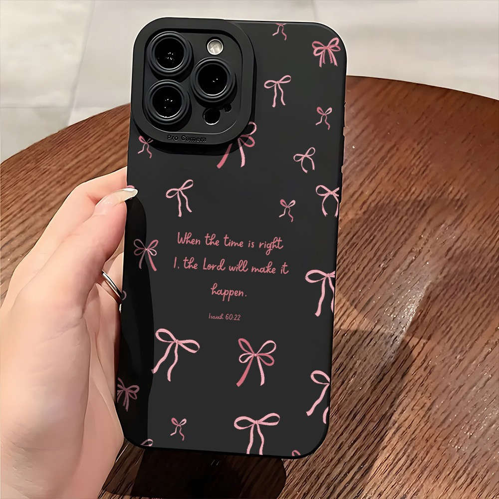 Black For iPhone Phone Case