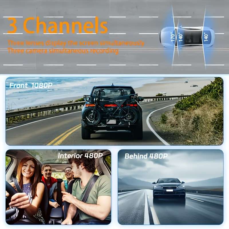 Dashcam Color Black