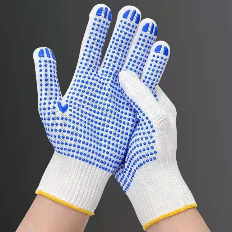 Work Gloves Color 2Pcs Random Color