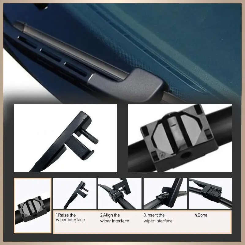 Windshield Wipers Color 2Pcs