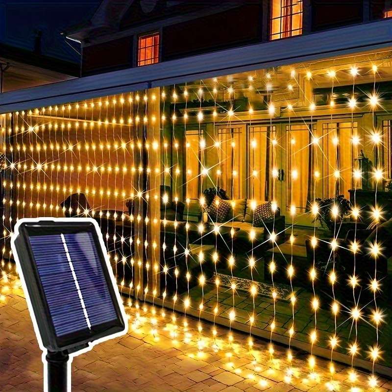 200 Led Solar Powe Fairy Lights Color 2M