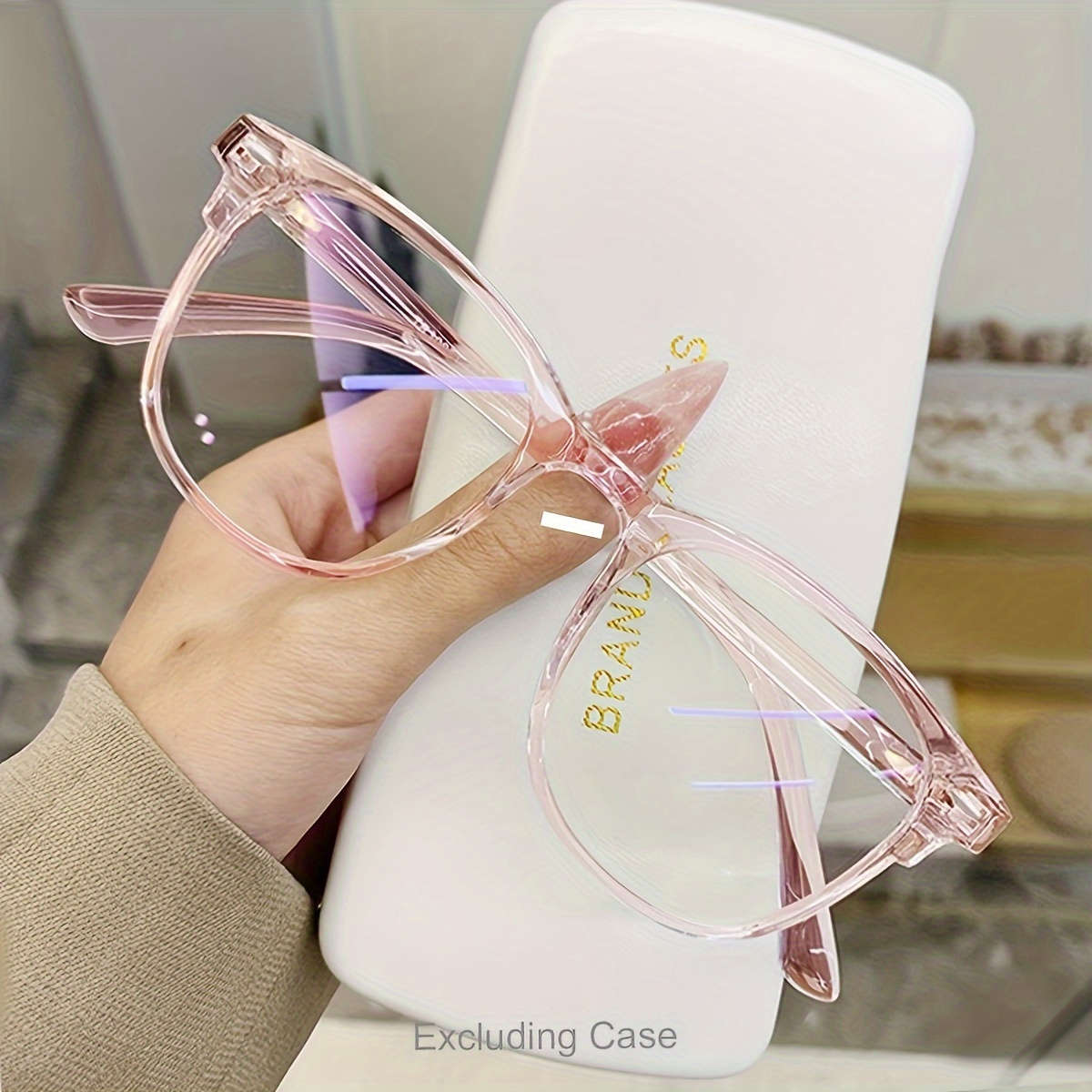 Glasses Color Transparent Size1 Piece