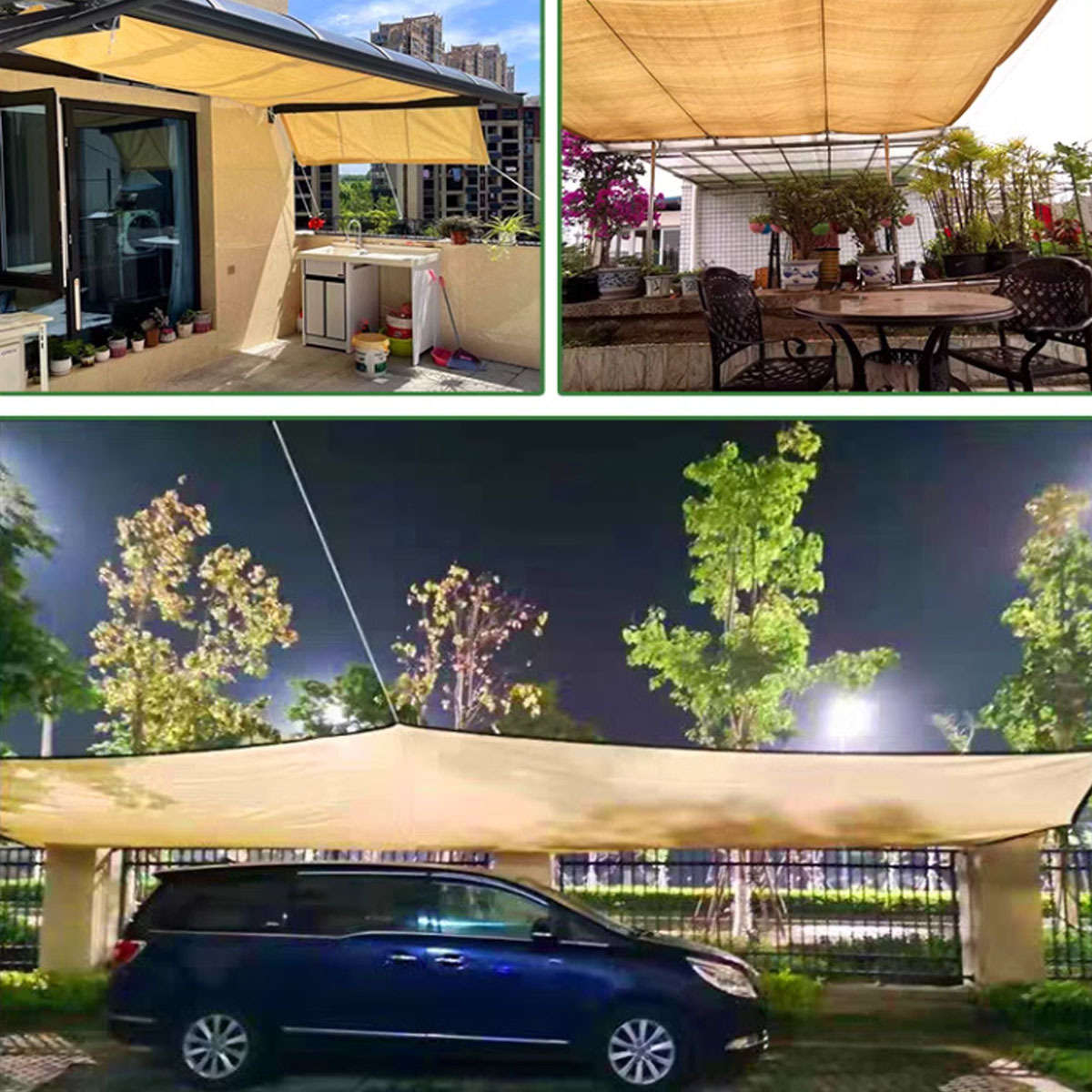 Shade Net Size Sunshade 3*4M