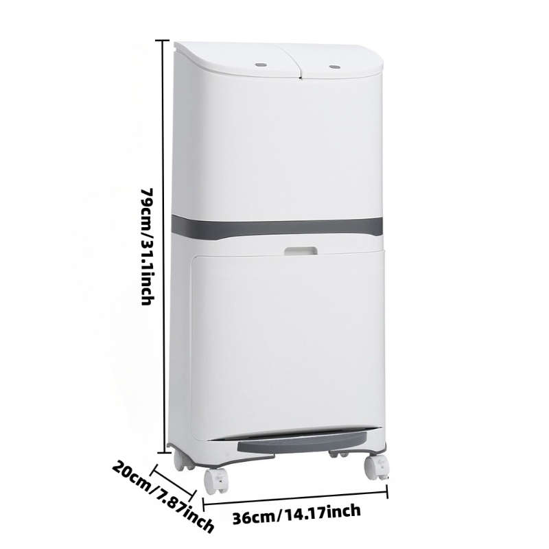 Garbage Can Model White