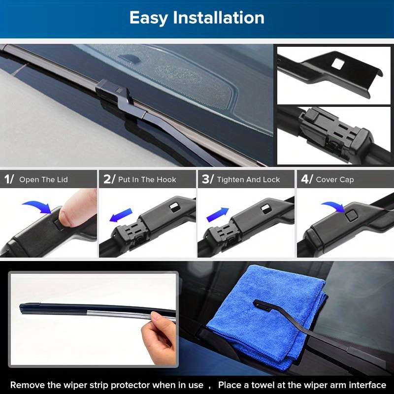 Windshield Wipers Material Natural Rubber