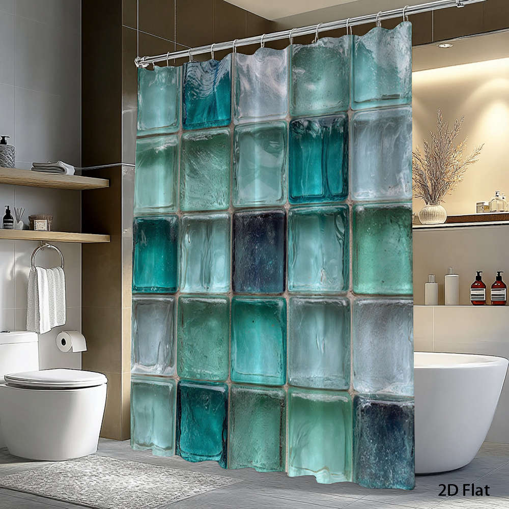 Waterproof Shower Curtain Size 80*180Cm
