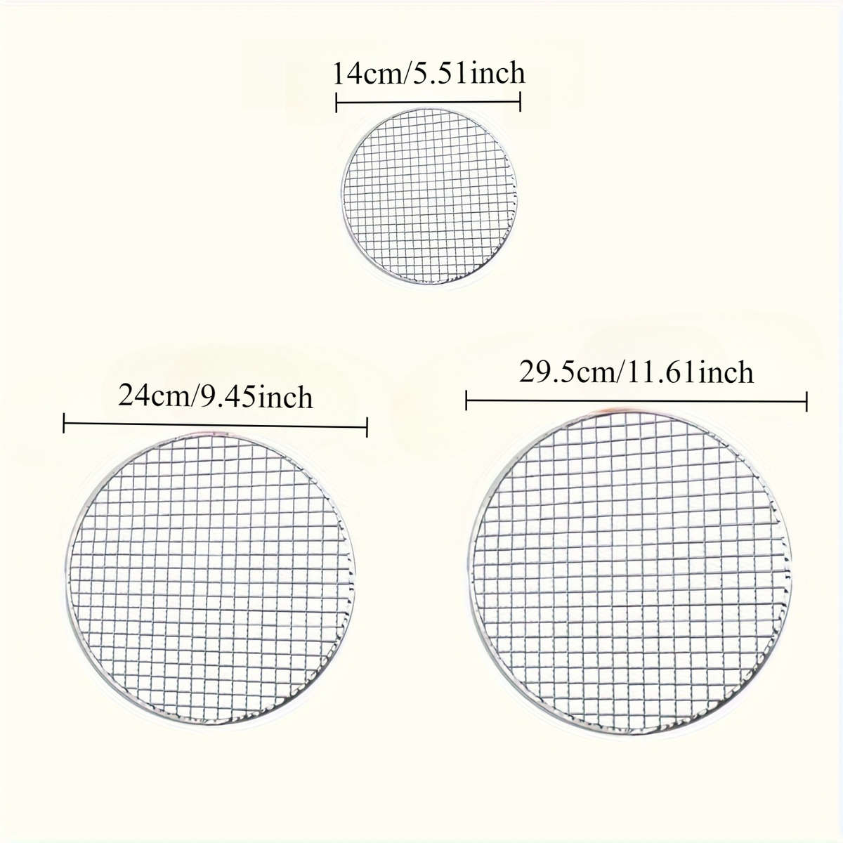 Grilling Net Size 3Pcs