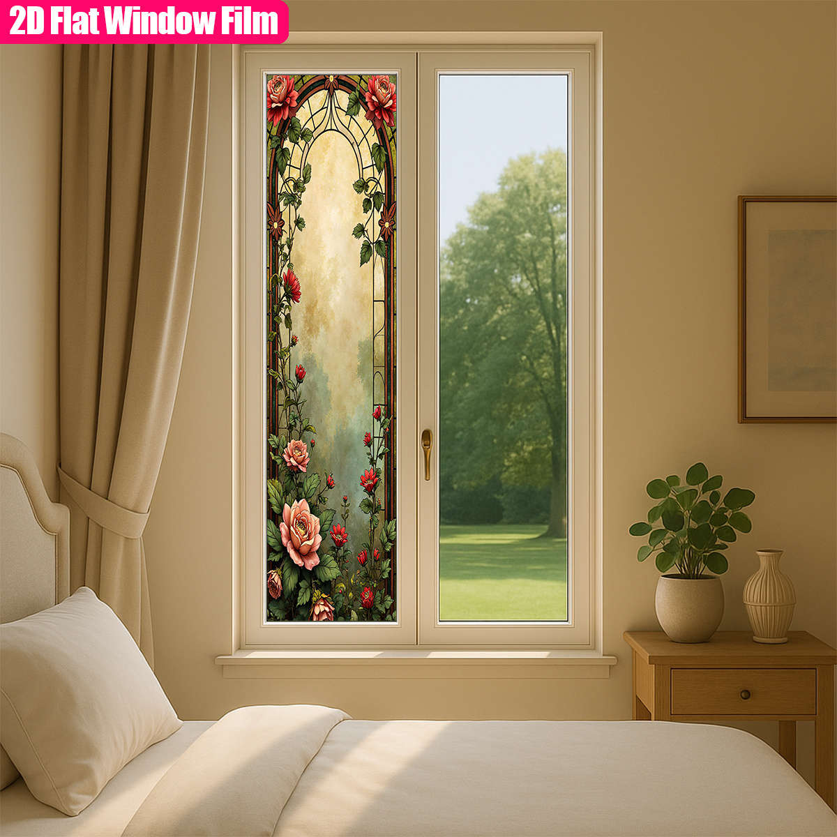 Window Stickers Size 45X100Cm17.7X39.3Inch