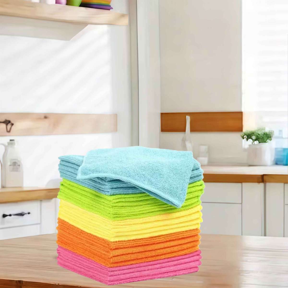Rag Model 5Pack Assorted Color Size Durable Polyester