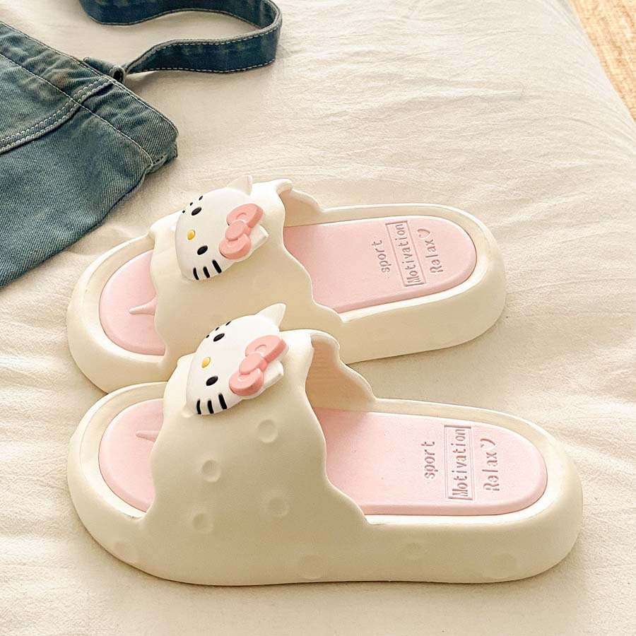 Sandals Color White Pink Size Uk 2.5 3