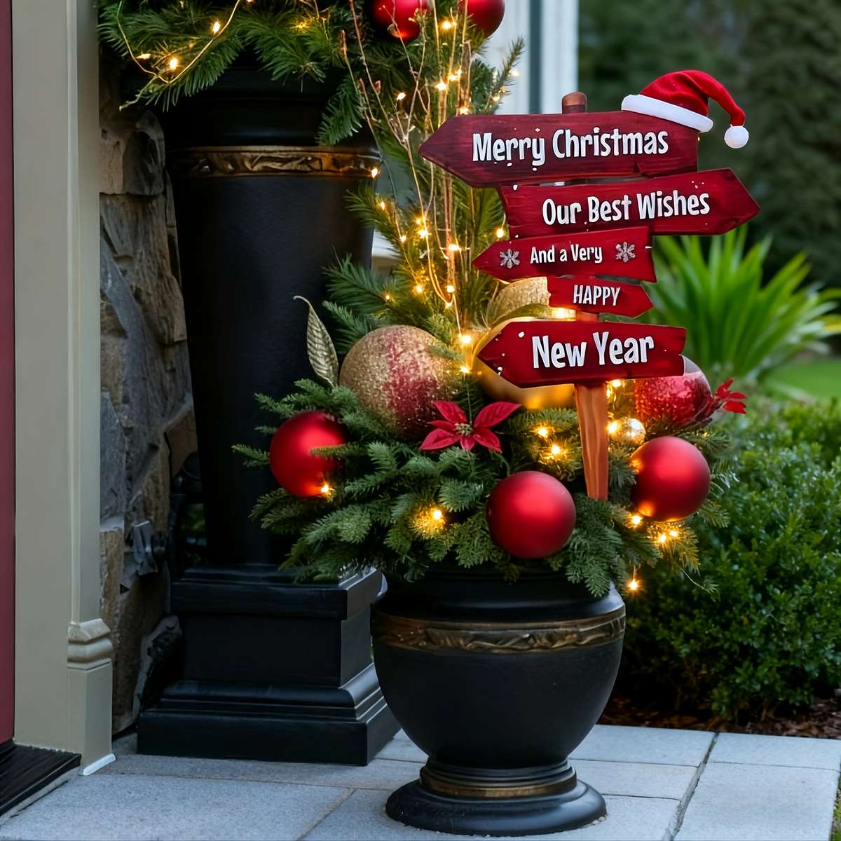 Christmas Decorations Color Red