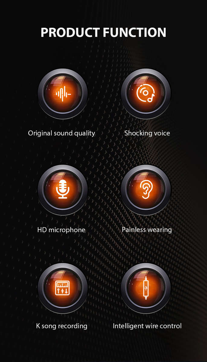 Wired Headphones 3.5Mm Black