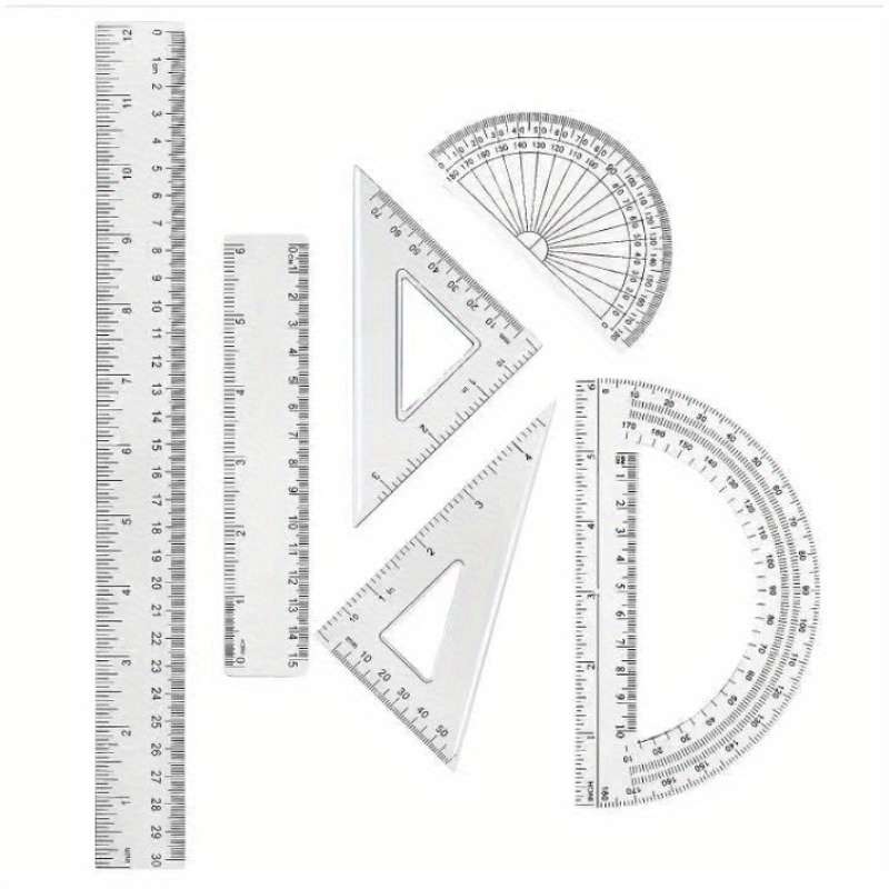 Ruler Quantity 6Pcs