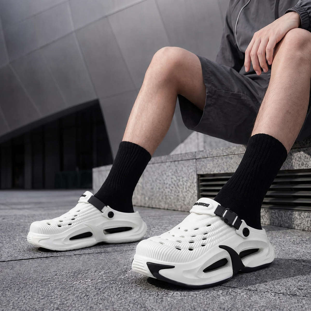 Sandals Color Grey Size Uk 8.5 9