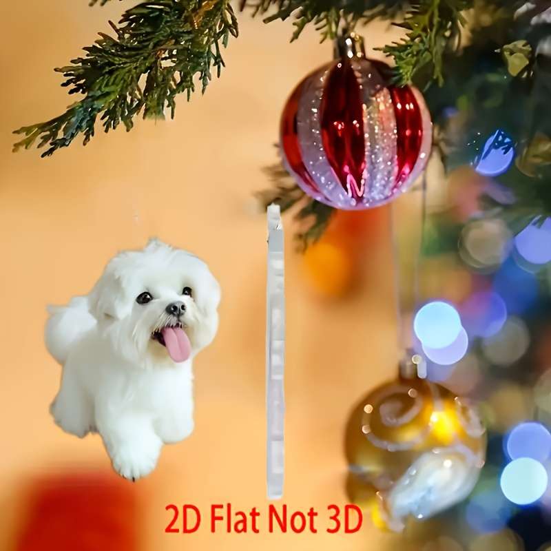 Keychain Ornament Style Dog