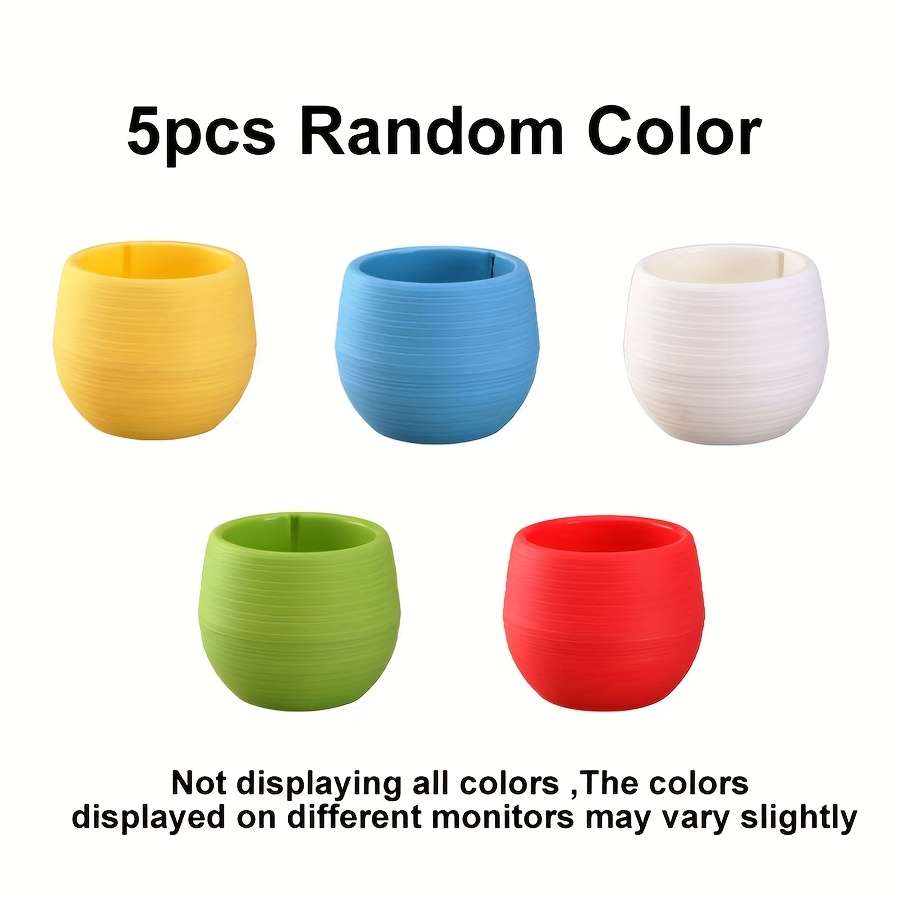 Flowerpot Color Random Color Quantity3Pcs