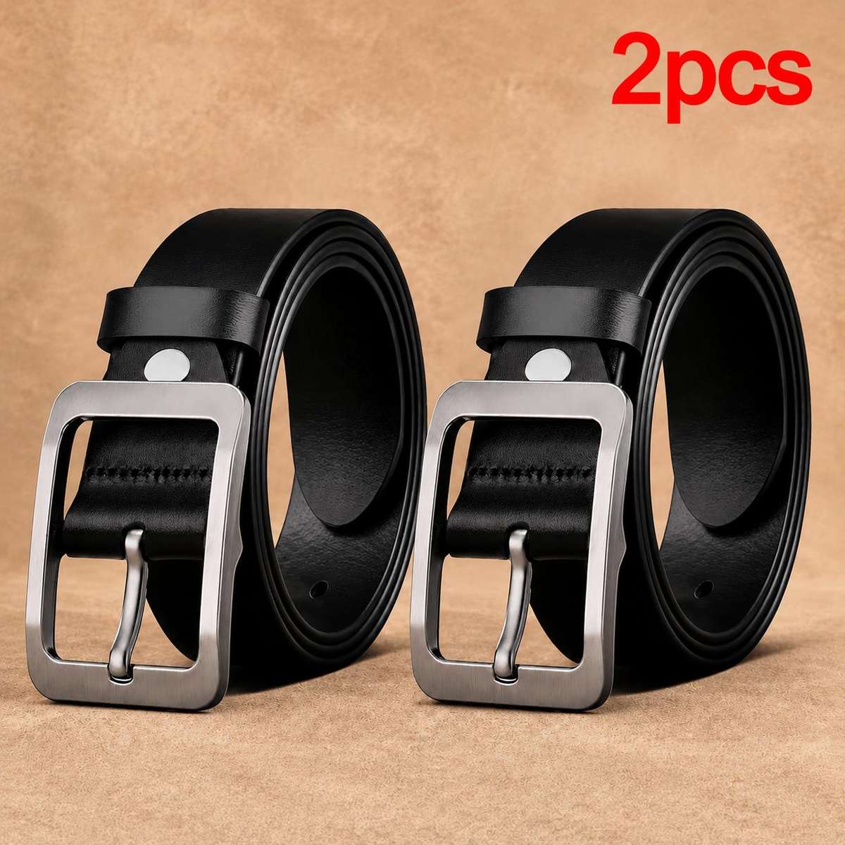 Belt Color 2Pcs Black Size 110Cm