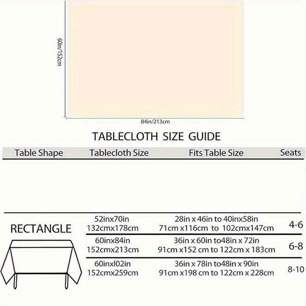 Christmas Tablecloth Size 150X150Cm Round