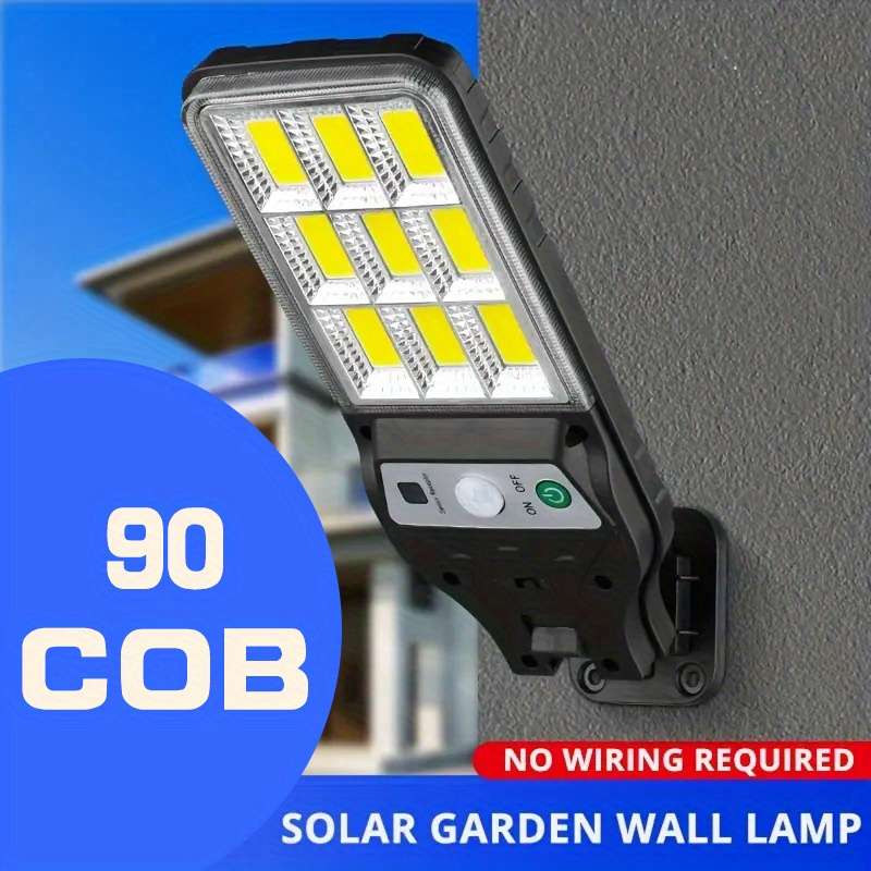 Solar Wall Lamp 3pcs Outdoor Solar Light
