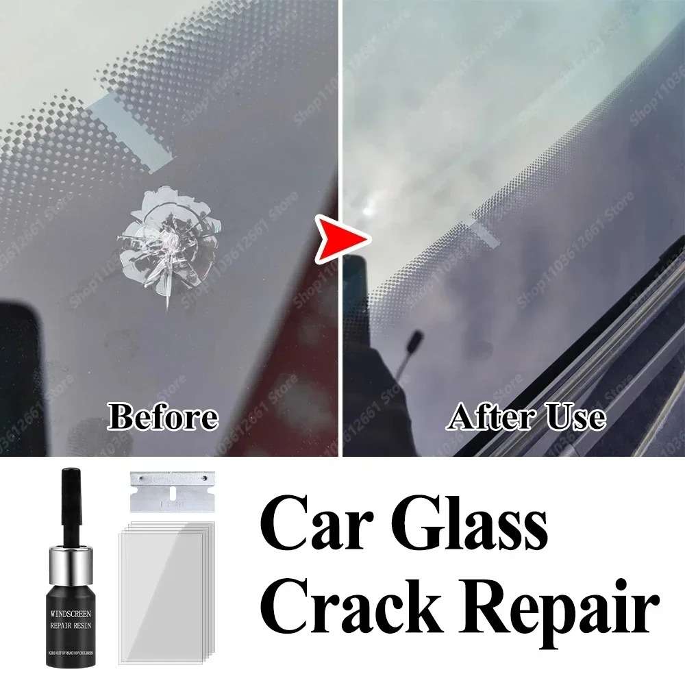 1pc Automotive Glass Crack Repair Fluid