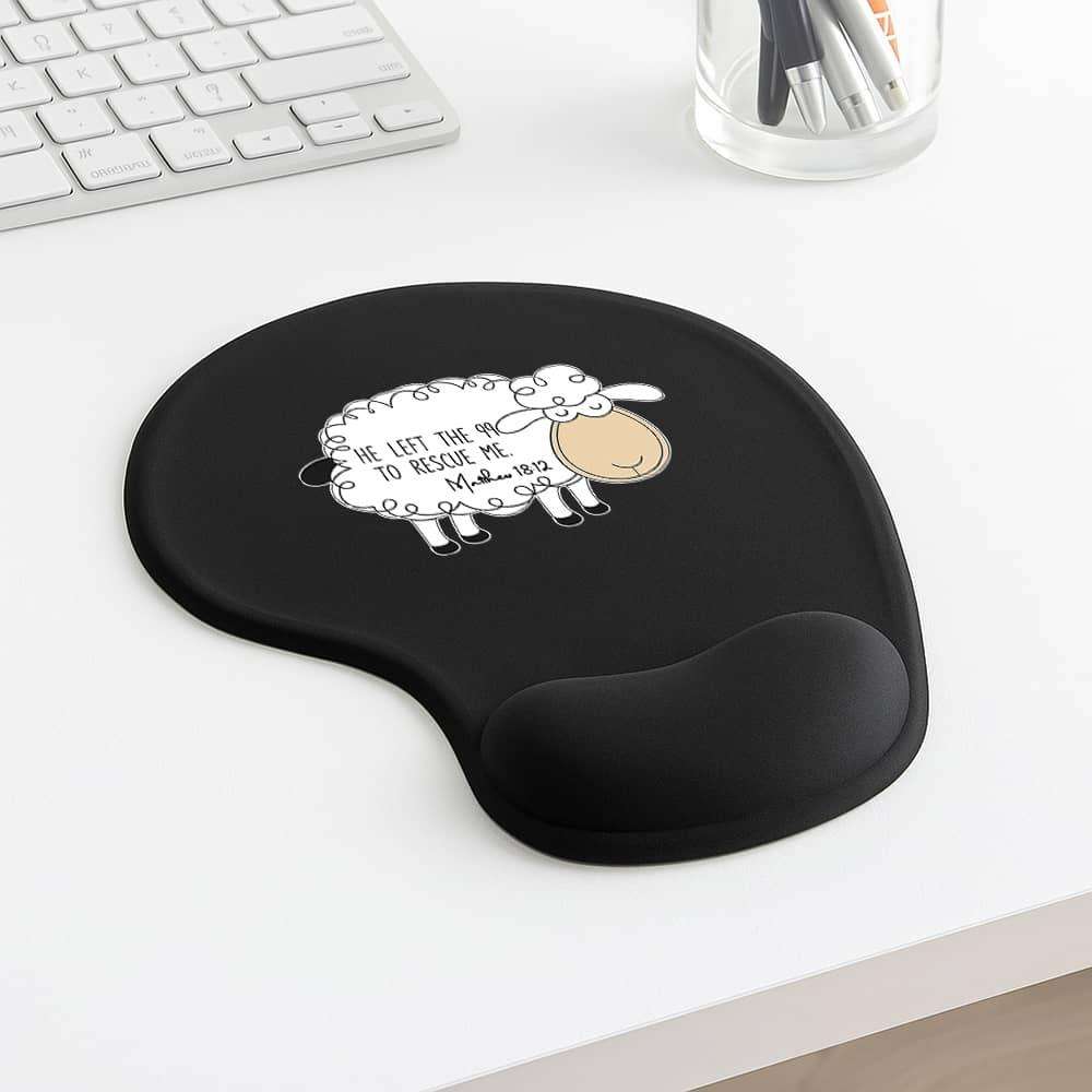 Sleek WearResistant Christian Faith Mouse With Left For Home Studio Black