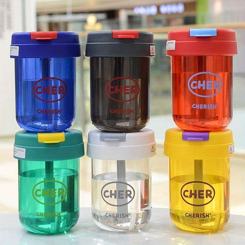 Water Cup Color White   Straw B301