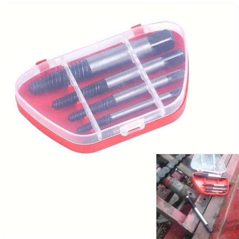 5-Piece Steel BrokenBBolt And Screw Remover Set